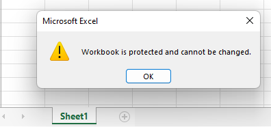 Image with error message.